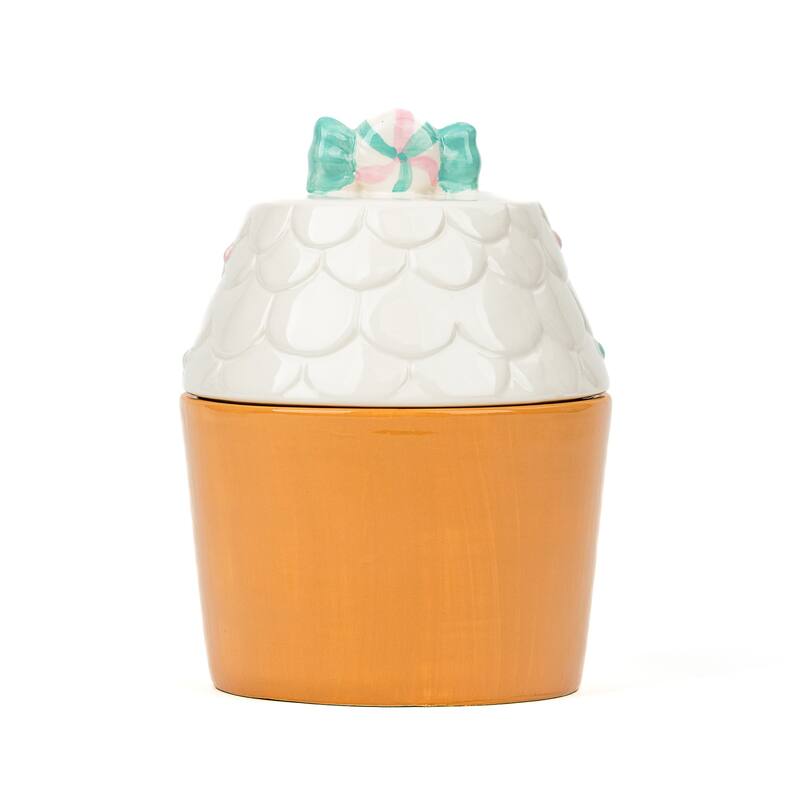 10 Strawberry Street Gingerbread House Cookie Jar