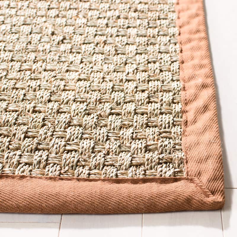SAFAVIEH Natural Fiber Zymryd Basketweave Seagrass Rug