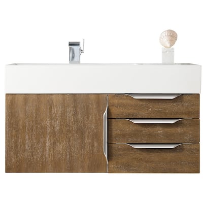 James Martin Vanities 983-V36-W-N-GW Columbia 36" Wall Mounted Single