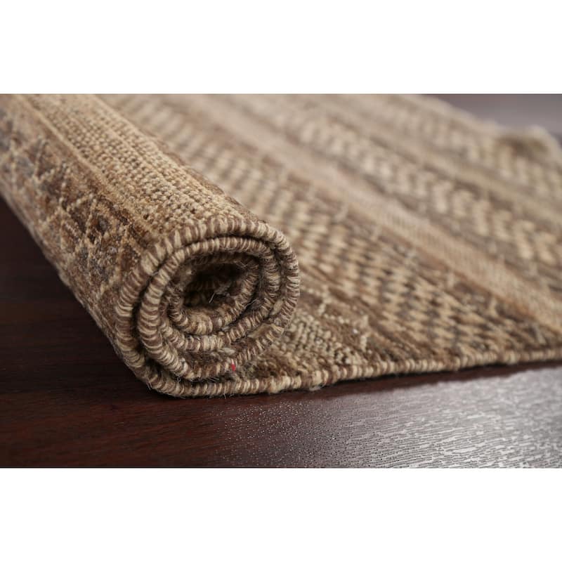 Tribal Geometric Gabbeh Kashkoli Oriental Area Rug Wool Hand-knotted - 3'0" x 5'3"