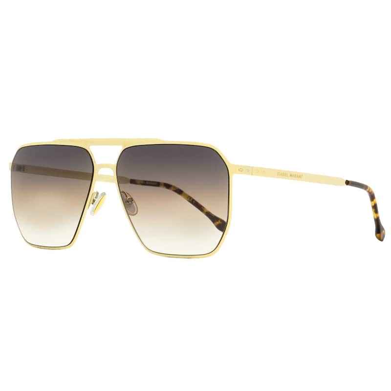 Isabel Marant Women's Rectangular Sunglasses - Gold