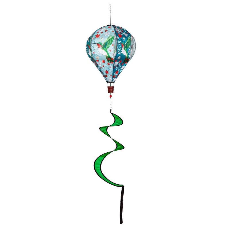 55" Hummingbird Welcome Balloon Spinner