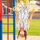 preview thumbnail 21 of 23, Lifetime Monkey Bar Adventure Swing Set (Earthtone)