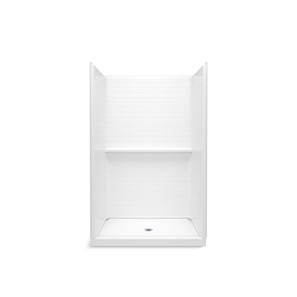 Sterling K-72520106 Traverse 76-3/8" High x 48" Composite Shower with