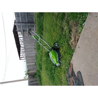 Shop Greenworks 25112 13 Amp 21 Inch Lawn Mower Overstock 9603249