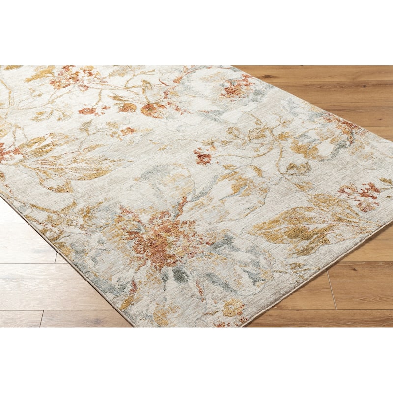 Livabliss Tropical Roseanne Floral & Botanical Area Rug