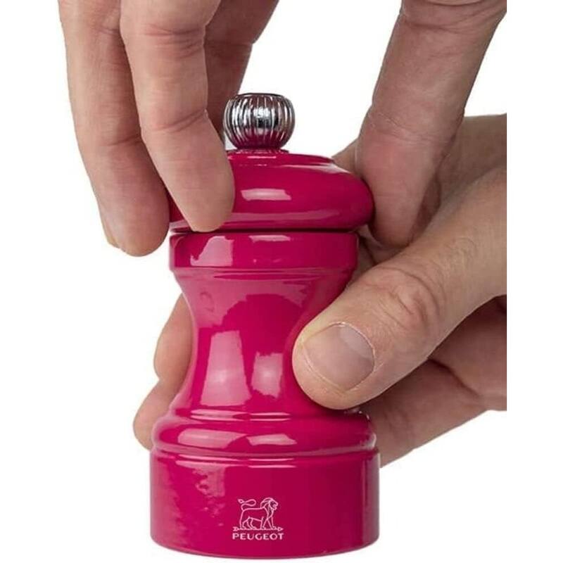 Peugeot Bistro Pepper Mill, Candy Pink.10cm-4in