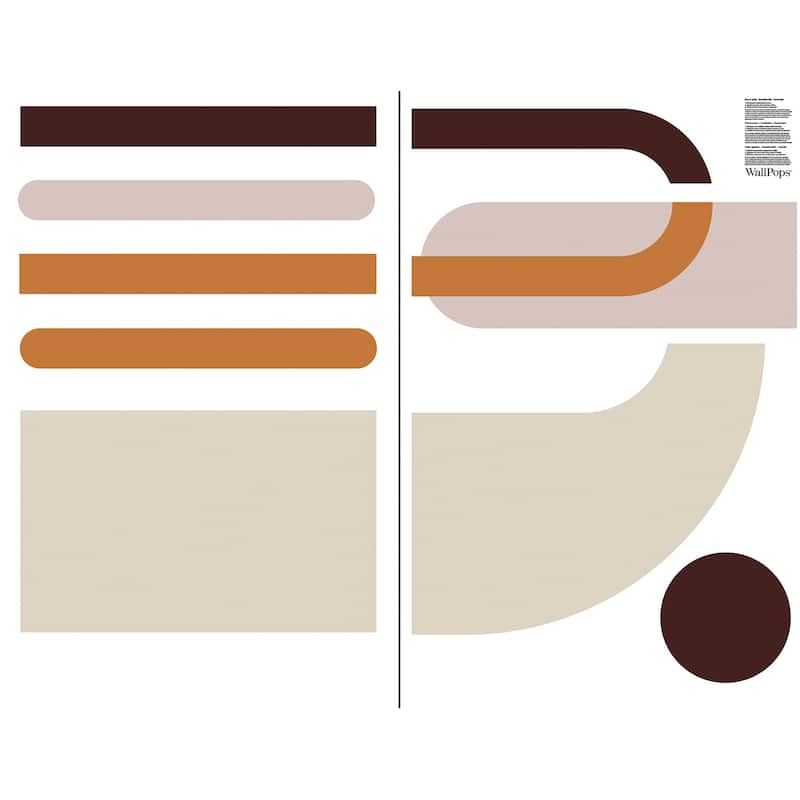 Very Gay Paint Arch Support Modular Mural Peel and Stick Wall Decals