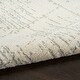 preview thumbnail 8 of 7, Nourison Ivory Hues Indoor only Cream / Ivory Abstract Area Rug