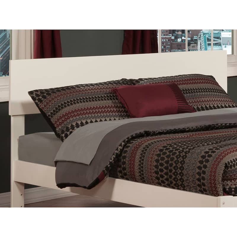 AFI Orlando Headboard with Attachable Charger - White - Full