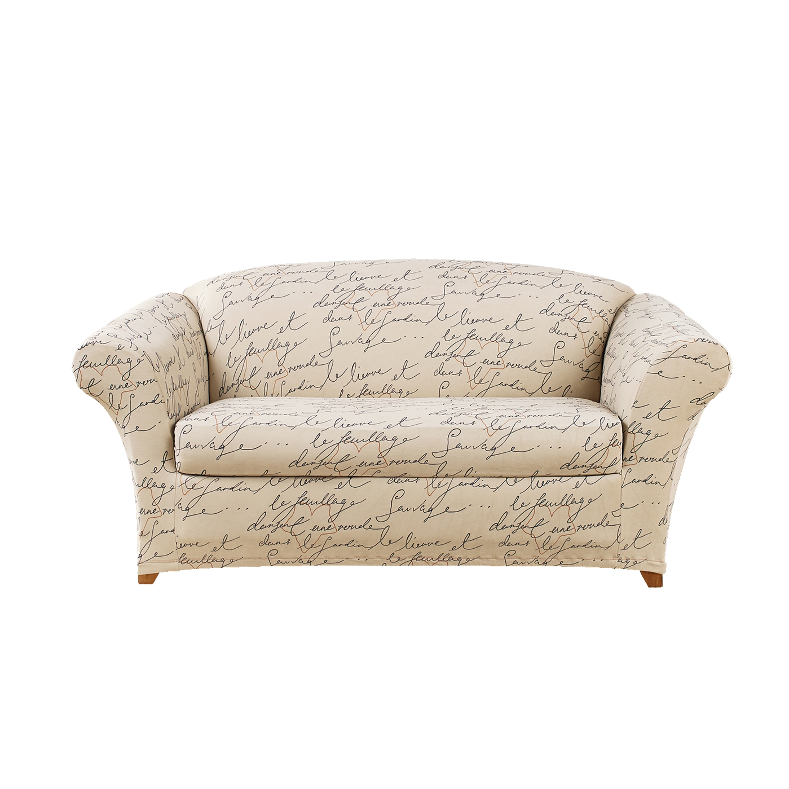 Sure fit waverly stretch pen pal ottoman slipcover store