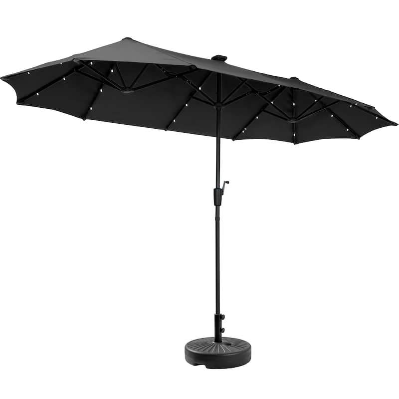 Autlaycil 13 ft Patio Umbrella with Crank For Outdoor Umbrella Base Included
