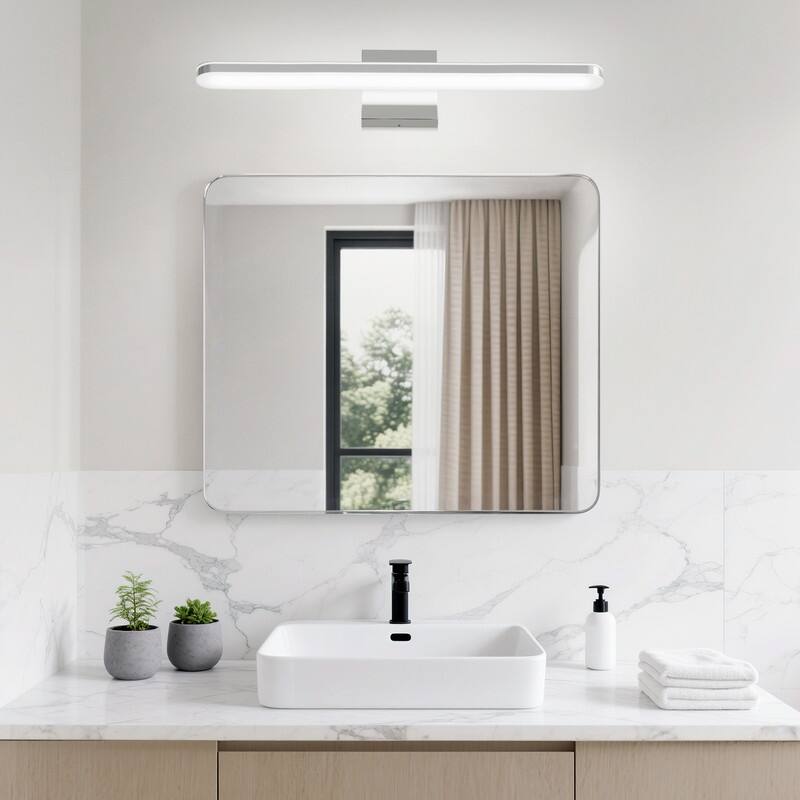 Modern LED Vanity Light Bar Dimmable 8W Wall Fixture 6000K