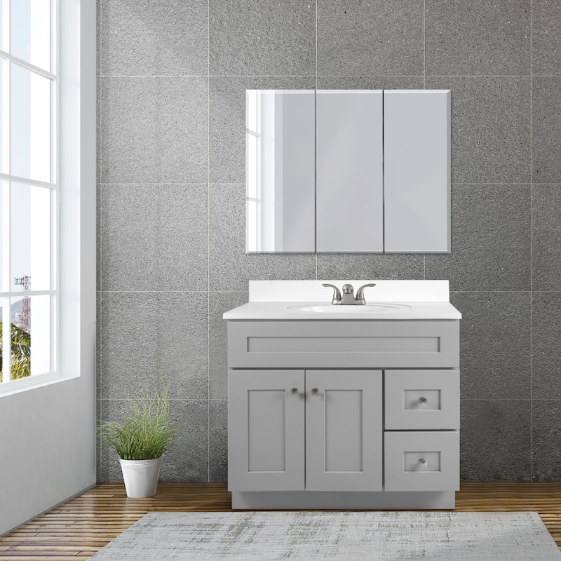 Design House 216069 Brookings 37" Free Standing Single Basin Vanity