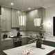 preview thumbnail 8 of 7, Kichler Calters 19.75 inch LED Pendant with Champagne Gold Finish