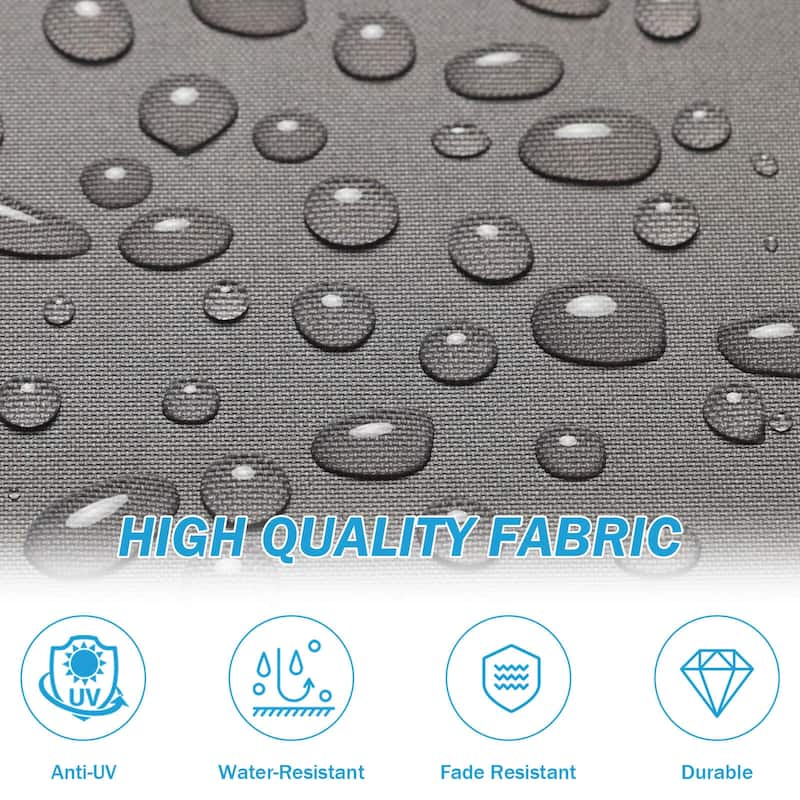 Aoodor 12' x 16' Outdoor Pergola with Retractable Shade Canopy