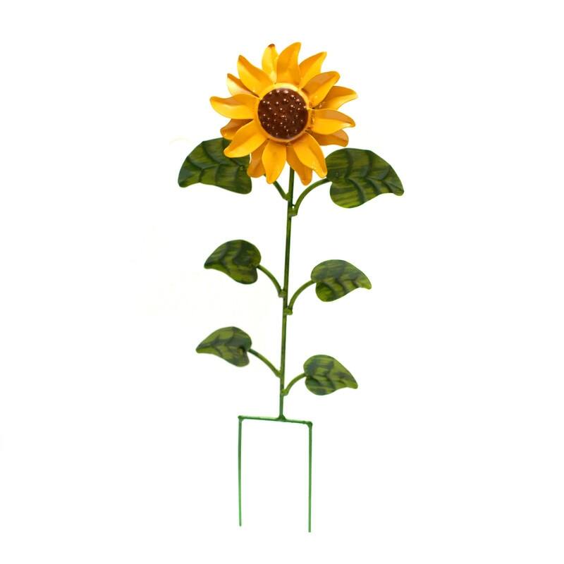 Rustic Arrow Metal Tuscany Sunflower Stake - 4L x 10W x 24.50H