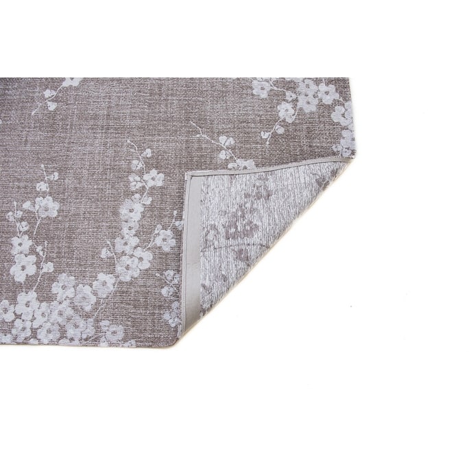 Kojo Geometric Non Skid Woven Area Rug By HomeRoots - 48' X '48' X '0.12