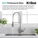 preview thumbnail 3 of 139, Kraus Britt Commercial 3-Function 1-Handle Pulldown Kitchen Faucet