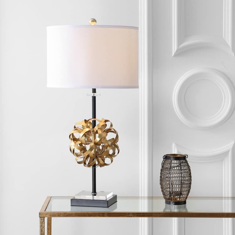 SAFAVIEH Lighting Burglinde 30-inch LED Table Lamp (Set of 2) - 15"x15"x30" - 15Wx15Dx30H