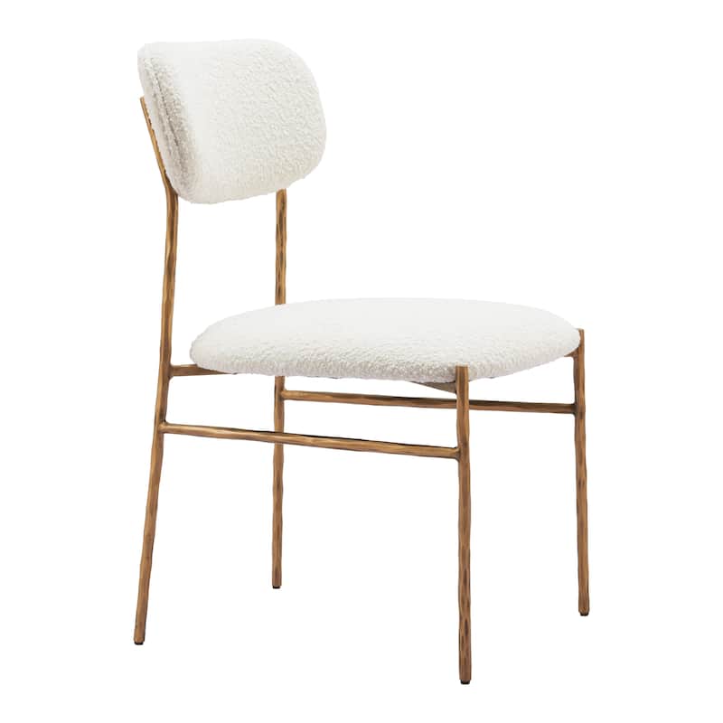 Sydhavnen Dining Chair Cream & Gold