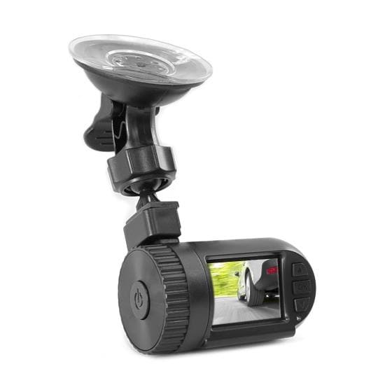 Compact HD Dash Cam, Hi-Res 1080p DVR Video Recording, Image Capture, LCD Display