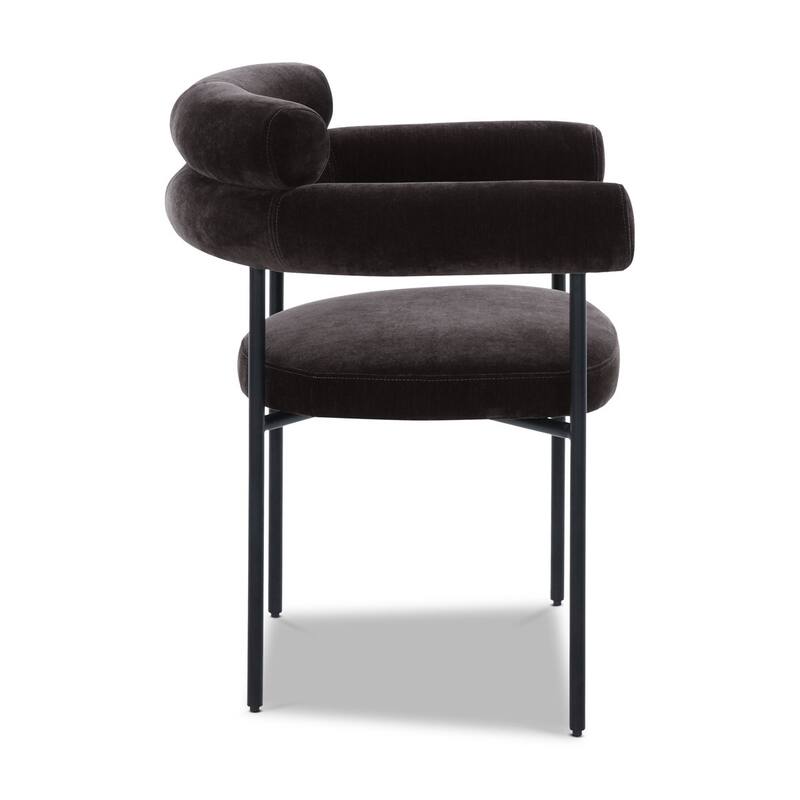 Poly & Bark Bolus Dining Chair - Performance Fabric for Stain and Spill Resistant