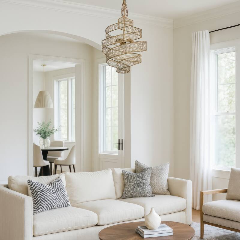 Varaluz Flow 3-Light Twist Pendant