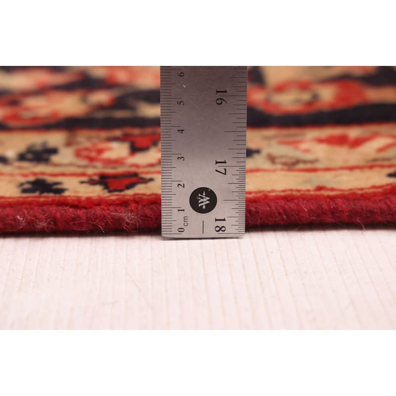 ECARPETGALLERY Hand-knotted Antalya Vintage Red Wool Rug - 6'9 x 11'6