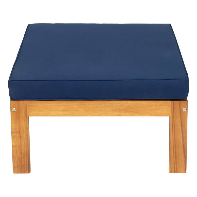 Wooden Sectional Sofa with Chaise Lounge Seating Group Set wEnd Table