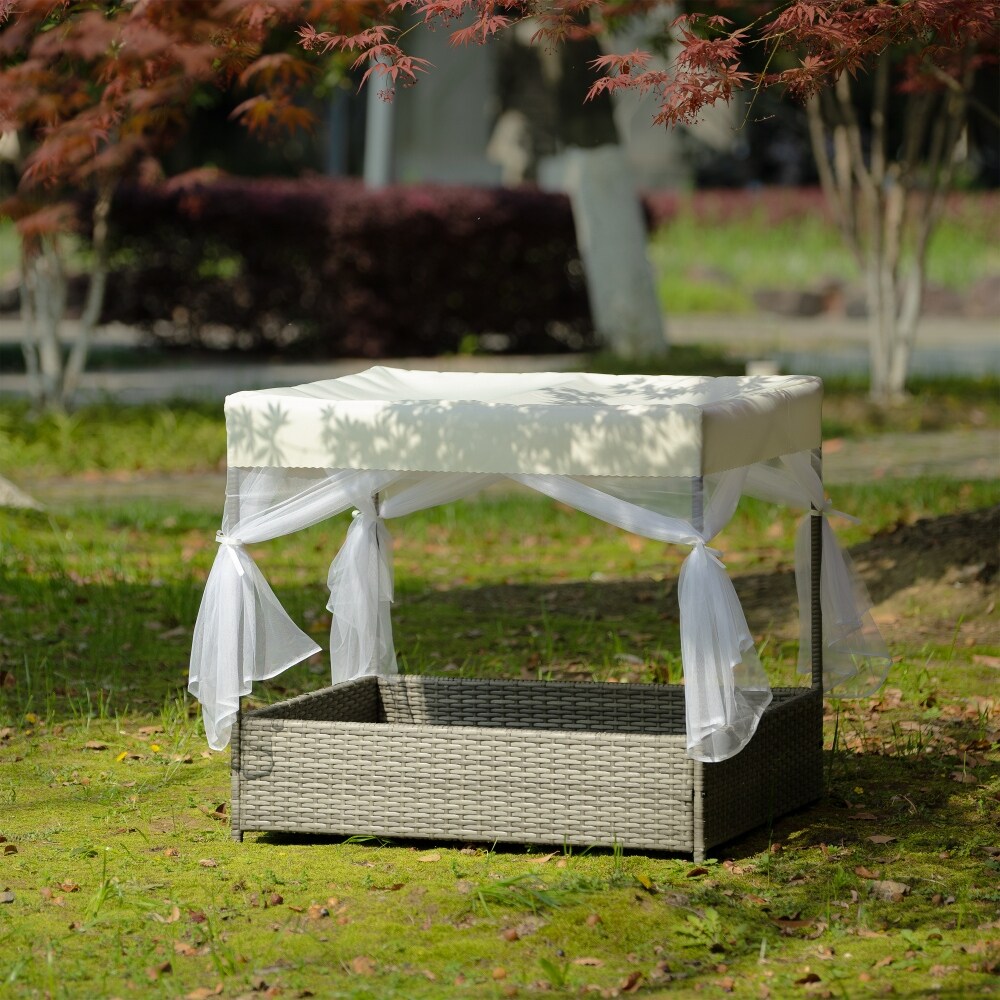 Dog canopy bed sales bed bath and beyond