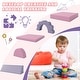 preview thumbnail 4 of 16, 10PCS Kids Couch for Playroom,Foam Climbing Blocks Convertible Sofa,Baby Climbing and Crawl Foam Play Set