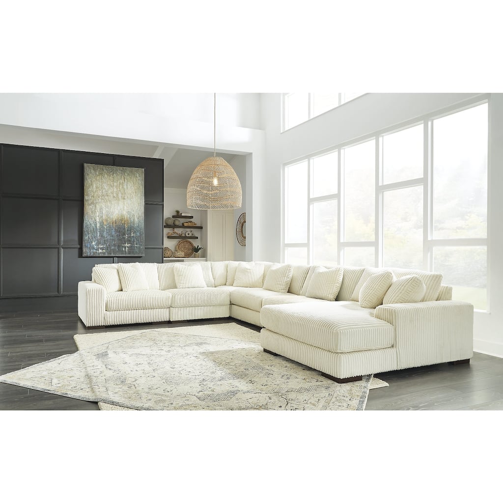 Signature Design by Ashley Lindyn 6-Piece Sectional with Chaise