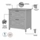 preview thumbnail 11 of 68, Key West 54W Computer Desk with Cabinet and Bookcase by Bush Furniture