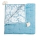 preview thumbnail 13 of 24, Crane Baby Quilted Blanket Blue