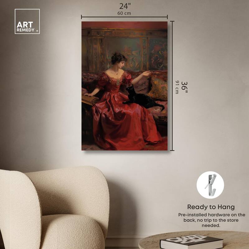 Tell a Story Canvas by Art Remedy, Gallery Wrapped