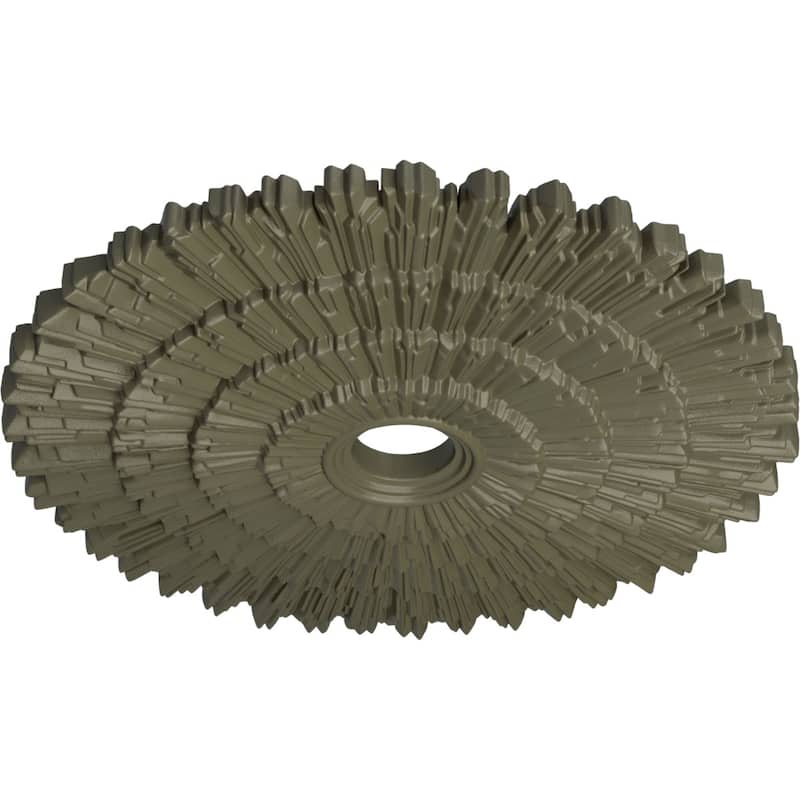 24 3/4"OD x 3 1/4"ID x 1 7/8"P Eryn Ceiling Medallion