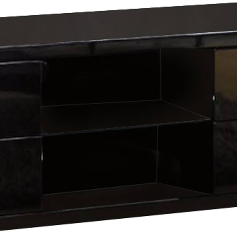 Urbane Contemporary 59' TV Console, Black