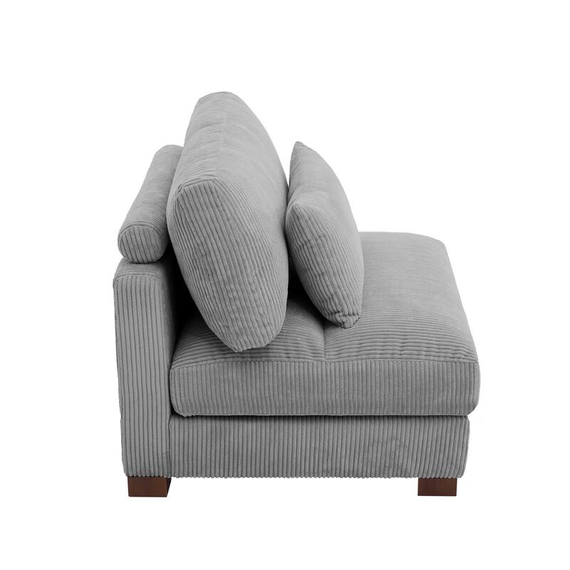Modern Chaise Lounge Modular Sectional Sofa