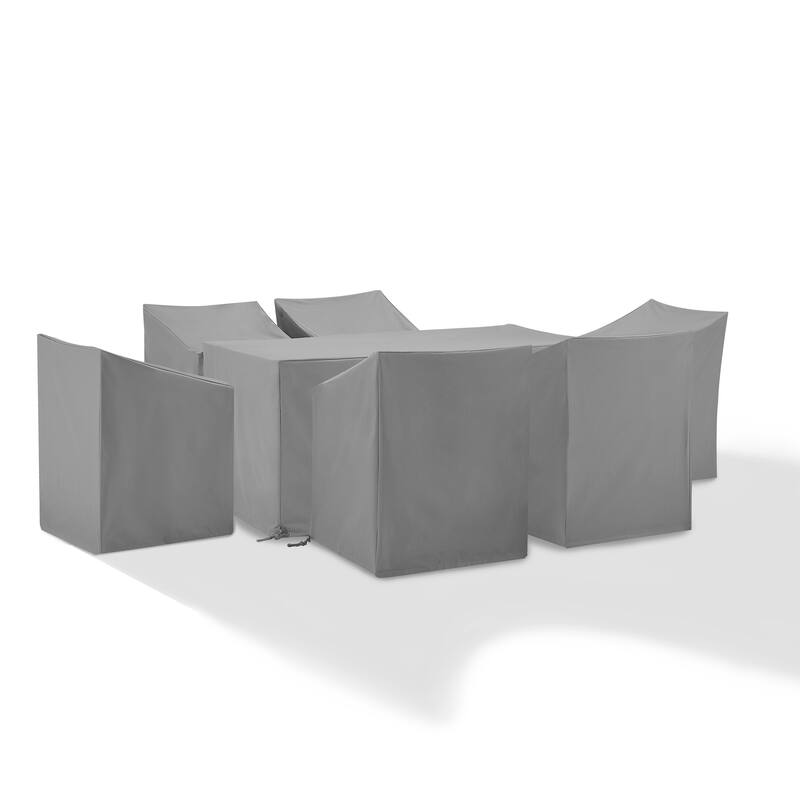 Crosley 7Pc Outdoor Dining Furniture Cover Set