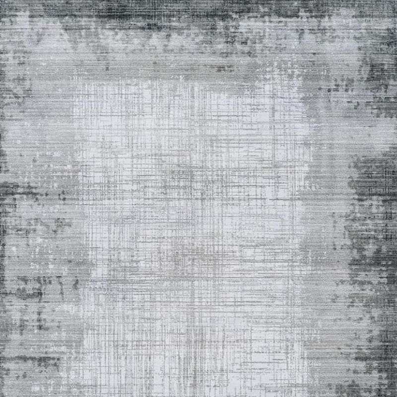 HomeRoots Abstract Contemporary Rectangle Area Rug - 5' X 8'