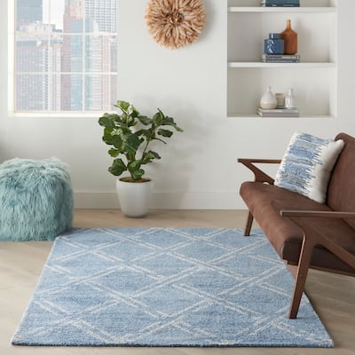Nourison Venosa Contemporary Geometric Hand-tufted Area Rug