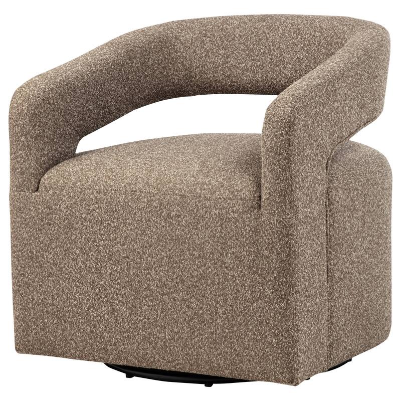 Westhill Boucle Upholstered Swivel Accent Chair - 28.25" x 25" x 29"
