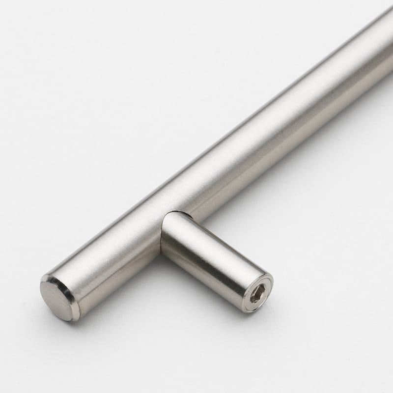 GlideRite 6-inch Solid Stainless Steel Finished Smooth Cabinet Bar Pulls (Case of 25)