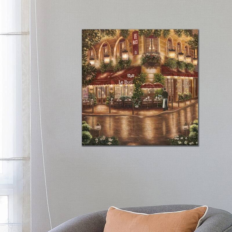 iCanvas "Cafe Le Buci" by Betsy Brown Canvas Print - 26x26x1.5