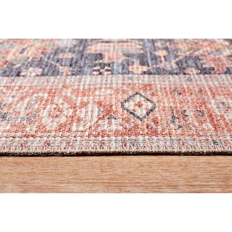Terra by Obeetee Avalon Persian Border Rug
