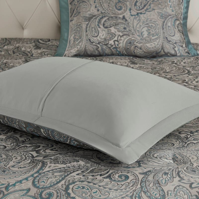 Madison Park Whitman 12 Piece Comforter Set with Cotton Bed Sheets