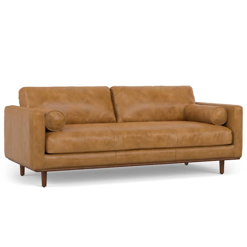 WYNDENHALL Brixley 89 inch Wide Mid-Century Modern Sofa - 88.8" W x 38.25" D x 34" H 