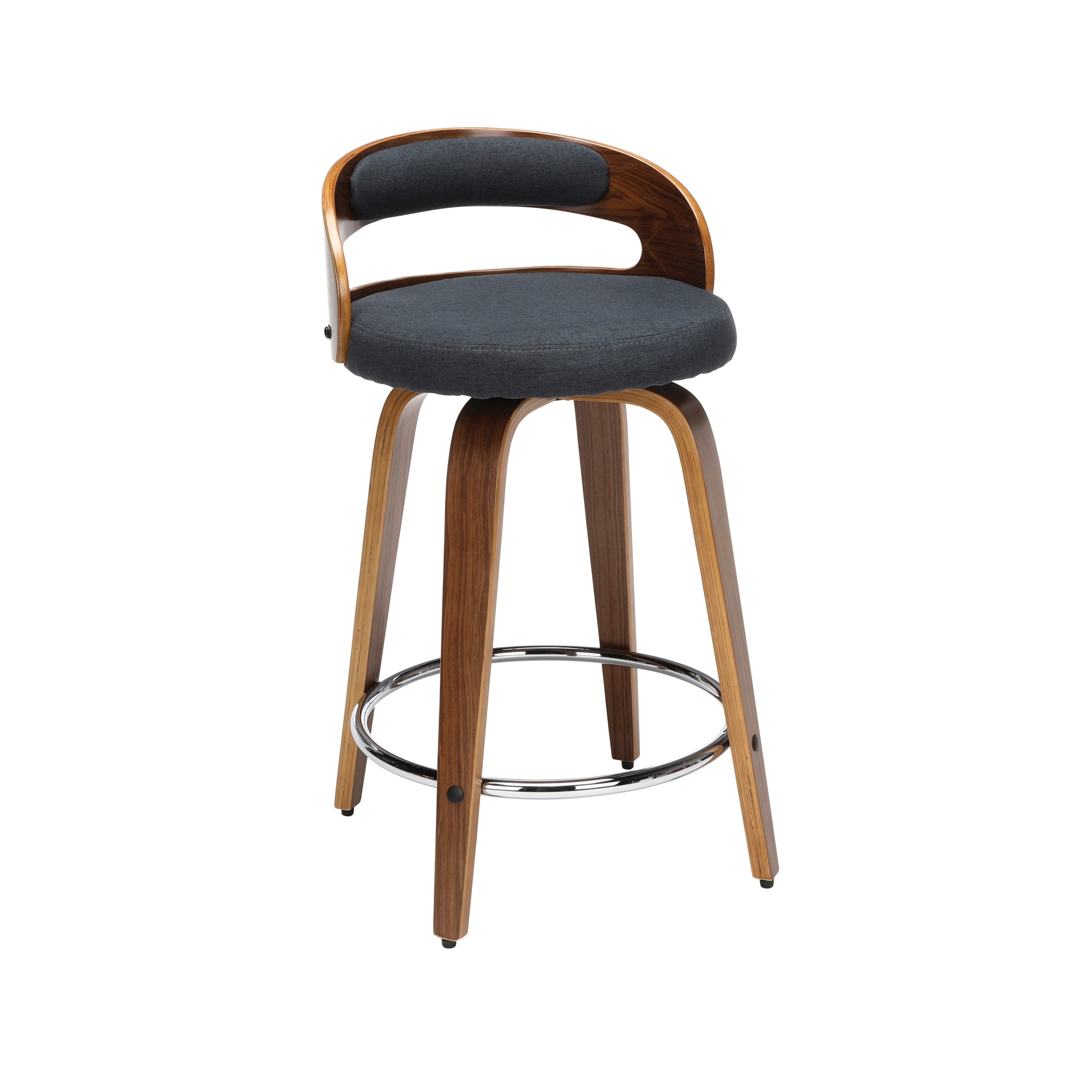 Carson carrington uggelhult bentwood outlet frame swivel seat stool