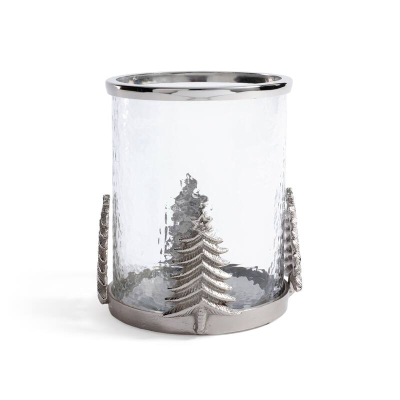 Forêt d'Hiver Glass and Metal Hurricane - Nickel